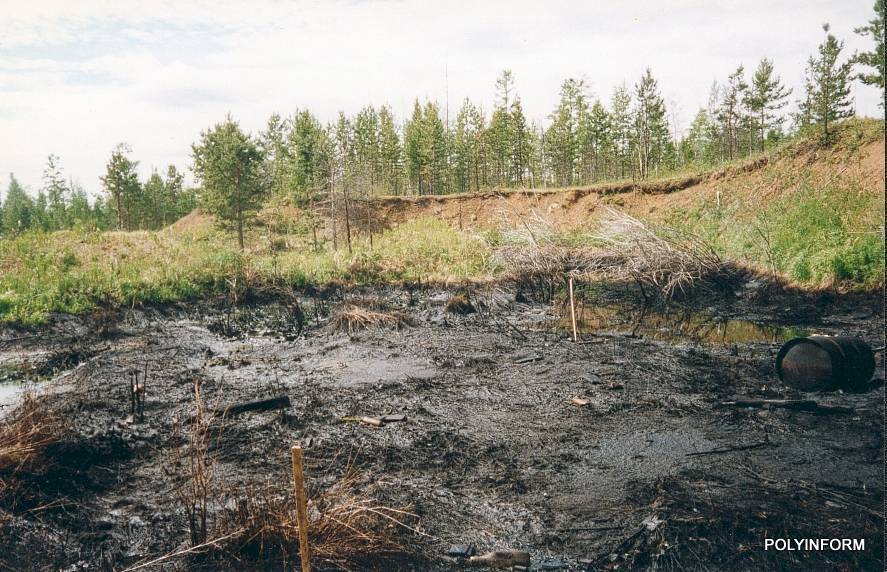31-Г-01 “Diamonds of Russia – Sakha” , June 1997 The territory of 500 hectares contaminated due to the accidental oil